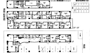 シンエイ第8東船橋マンションの物件外観写真